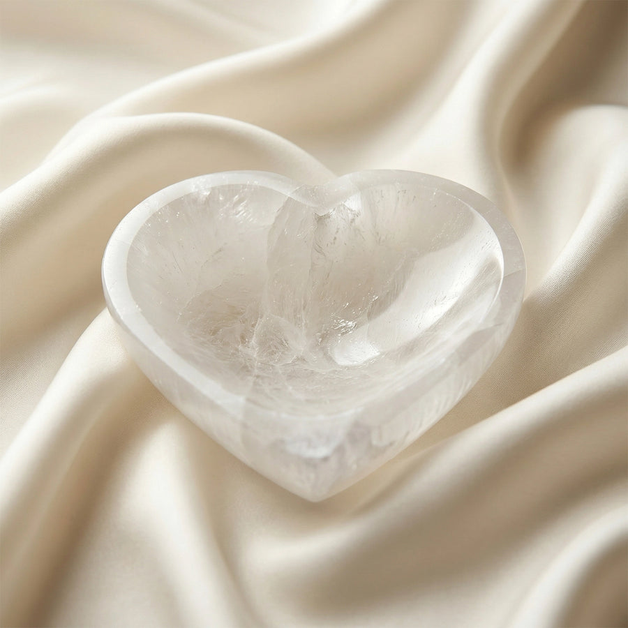 Natural Selenite Bowl – Love & Cleansing