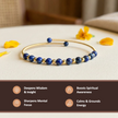 Natural Lapis Lazuli Copper Bracelet – Wisdom & Self-Expression