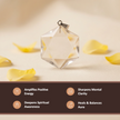 Natural Clear Quartz Star of David Pendant – Clarity & Energy Amplification
