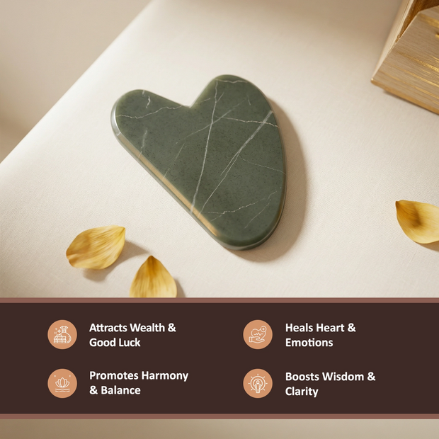Natural Green Aventurine Gua Sha – Healing & Renewal