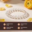 Natural Clear Quartz Bracelet – Clarity & Energy Amplification