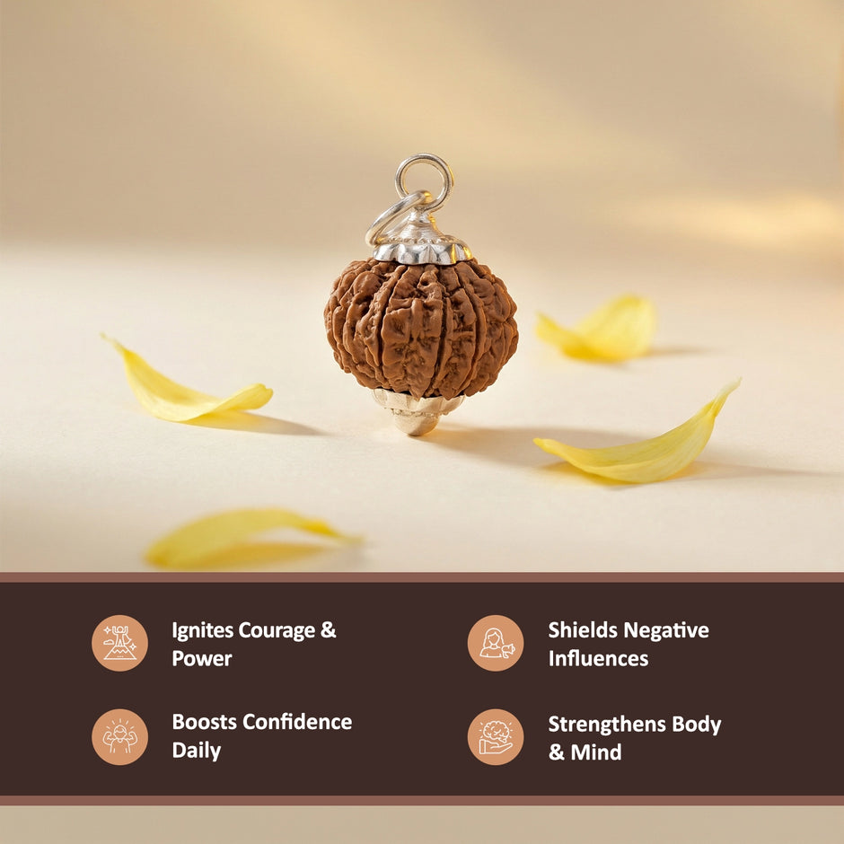 Natural 9 Mukhi Nepali Rudraksha – Power & Protection