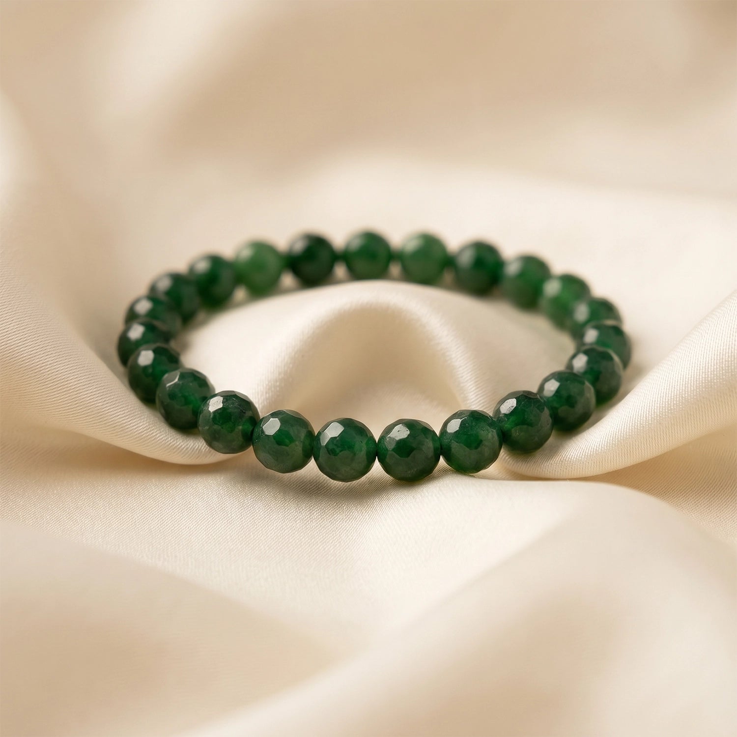 Natural Green Aventurine Crystal Bracelet (8mm) – Luck & Prosperity