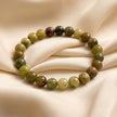 Natural Green Tourmaline Crystal Bracelet (8mm) – Heart Healing & Vitality
