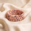 Natural Pink Opal Crystal Bracelet (8mm) – Emotional Healing & Love