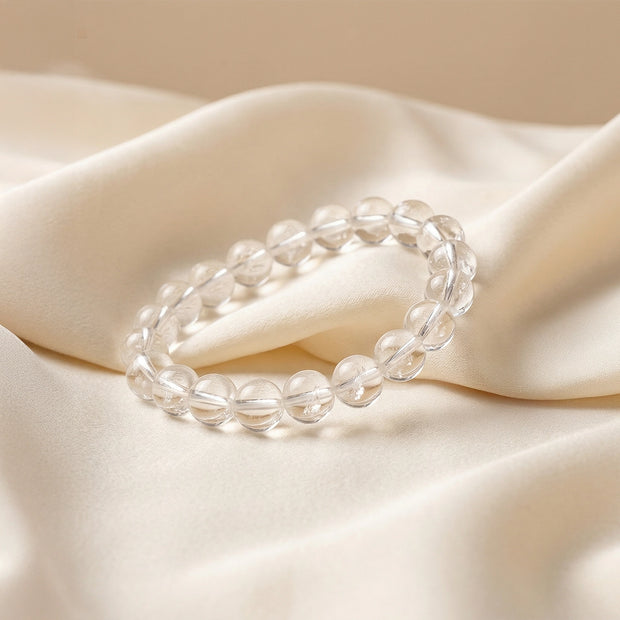 Natural Clear Quartz Bracelet – Clarity & Energy Amplification