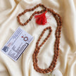 3 mukhi rudraksha mala