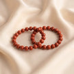 Natural Red Jasper Crystal Bracelet (8mm) – Stability & Endurance