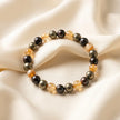 Natural Citrine, Garnet & Pyrite Bracelet – Abundance & Prosperity