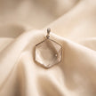 Natural Clear Quartz Star of David Pendant – Clarity & Energy Amplification