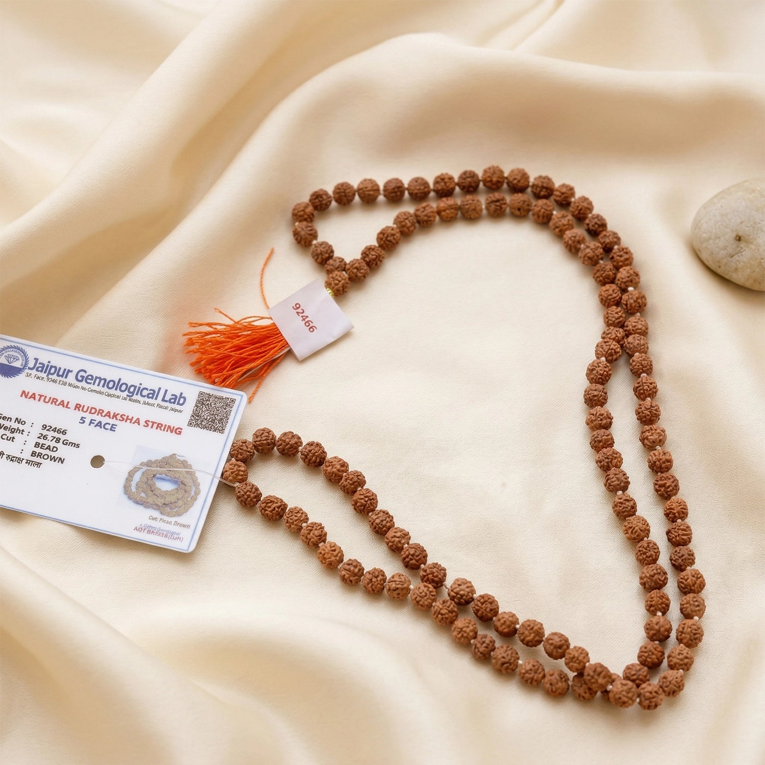 5 mukhi rudraksha mala
