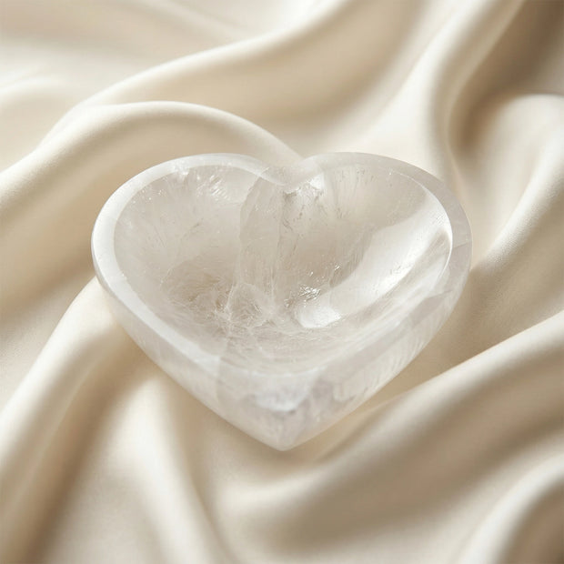 Natural Selenite Bowl – Love & Cleansing