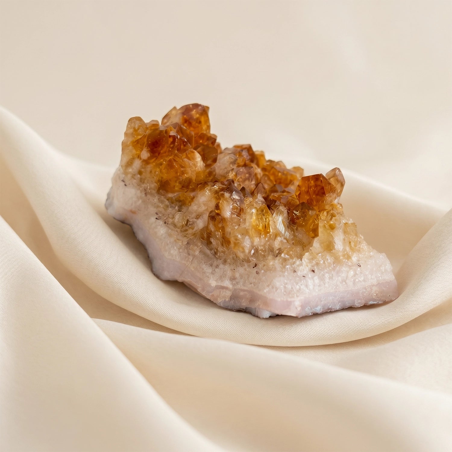 Natural Citrine Raw Crystal – Abundance & Positivity