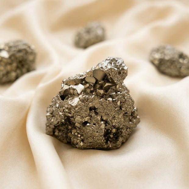 Natural Pyrite Raw Crystal - Wealth & Confidence