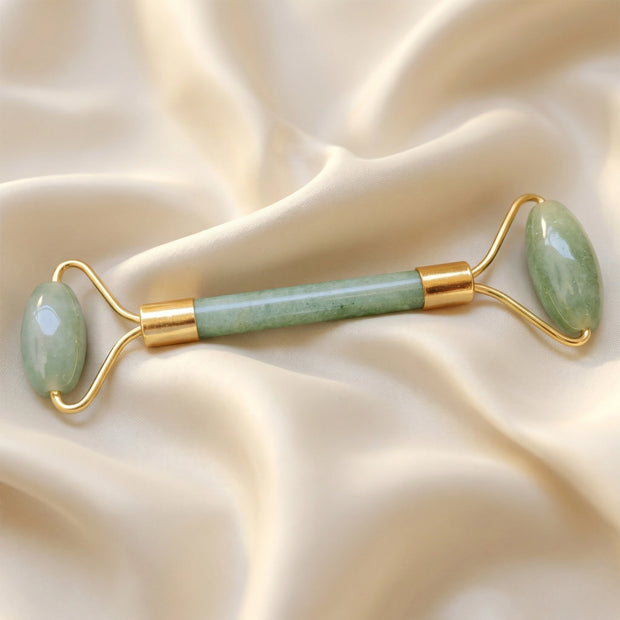 Natural Green Jade Facial Roller – Depuff & Glow Naturally