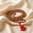 2 mukhi rudraksha mala