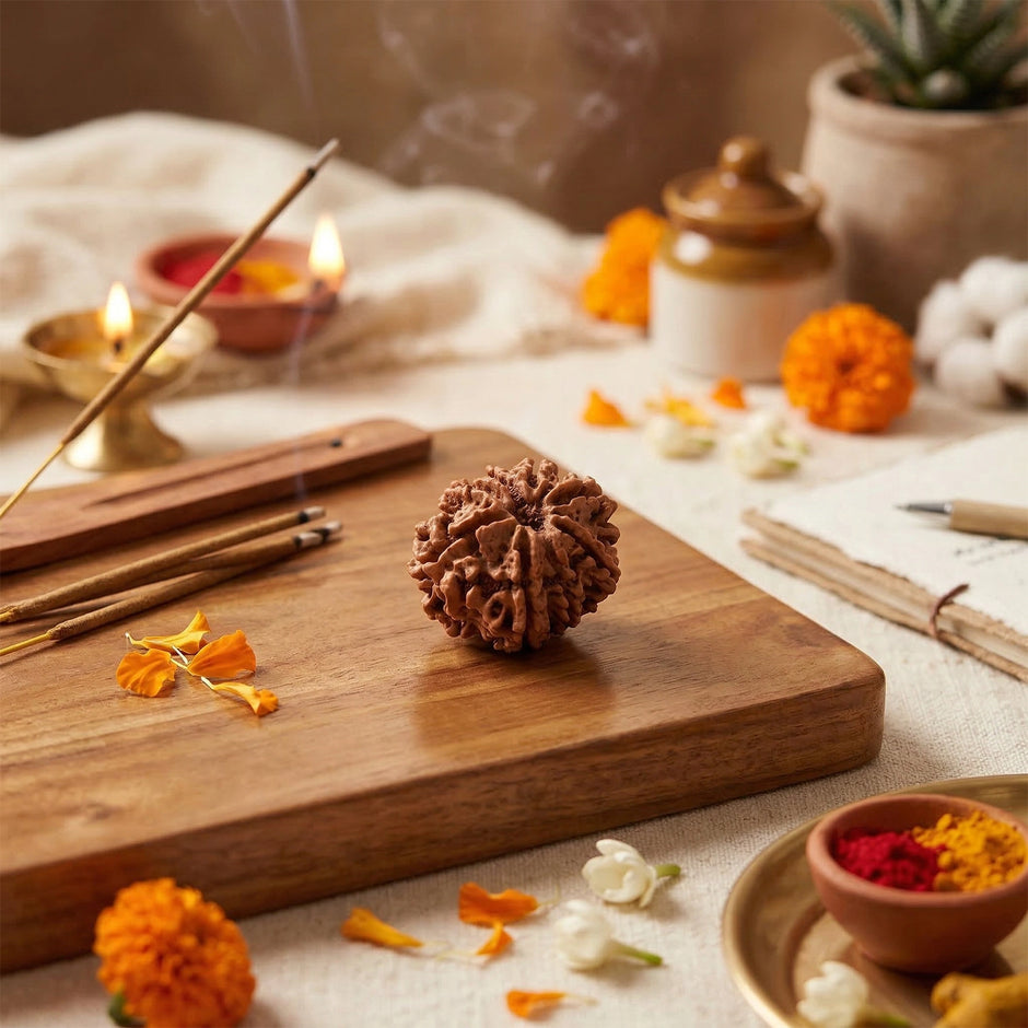 Natural 8 Mukhi Nepali Rudraksha – Success & Obstacle Removal