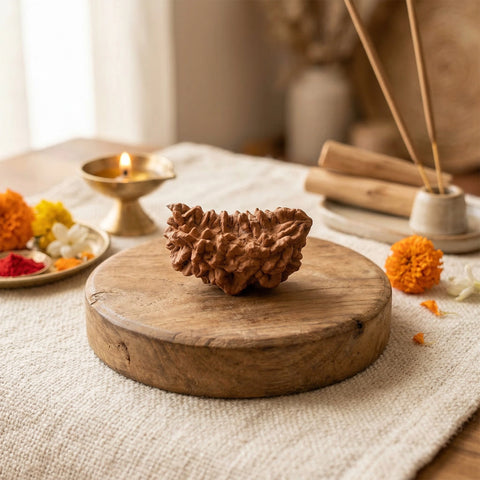 Natural 1 Mukhi Rameswaram Rudraksha – Spiritual Clarity & Meditation