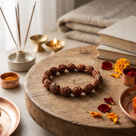 2 Mukhi Rudraksha Bracelet