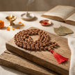 2 mukhi rudraksha mala