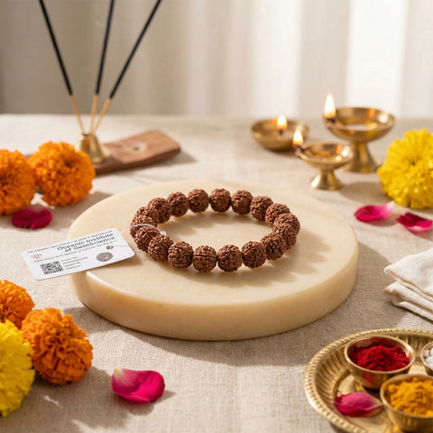 8 Mukhi Rudraksha Bracelet