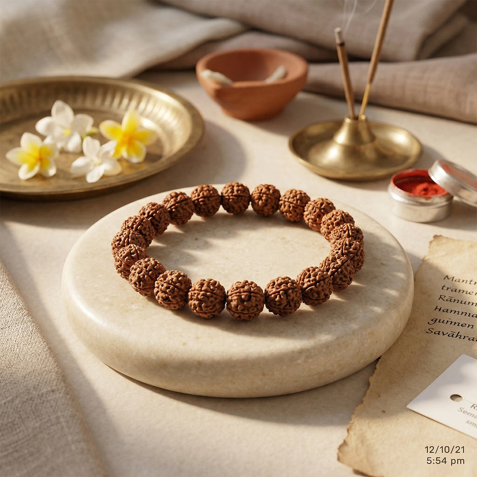 4 Mukhi Rudraksha Bracelet