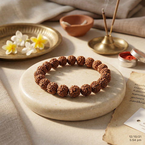 4 Mukhi Rudraksha Bracelet