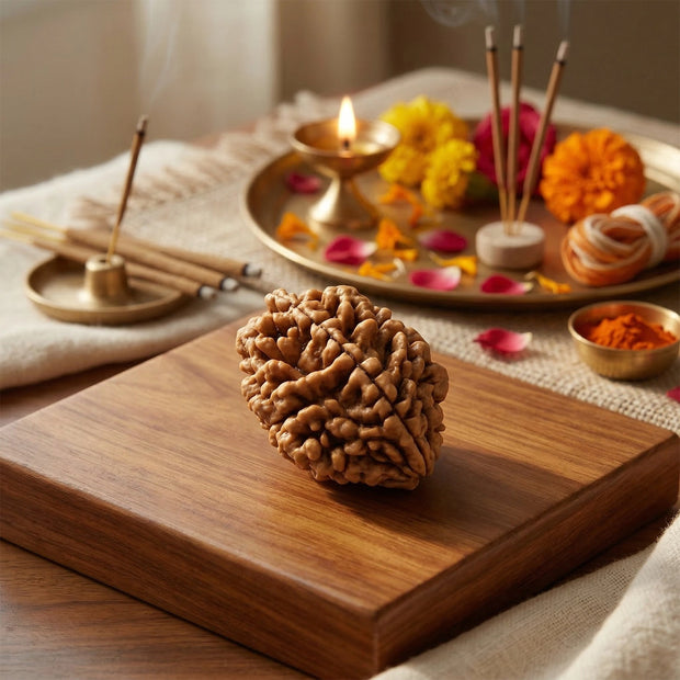 Natural 2 Mukhi Nepali Rudraksha – Harmony & Relationship Balance