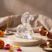 Natural Clear Quartz Running Horse Carving – Clarity & Energy