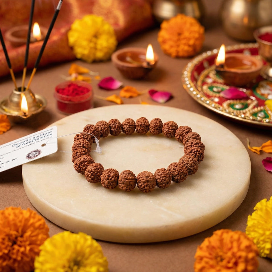 8 Mukhi Rudraksha Bracelet