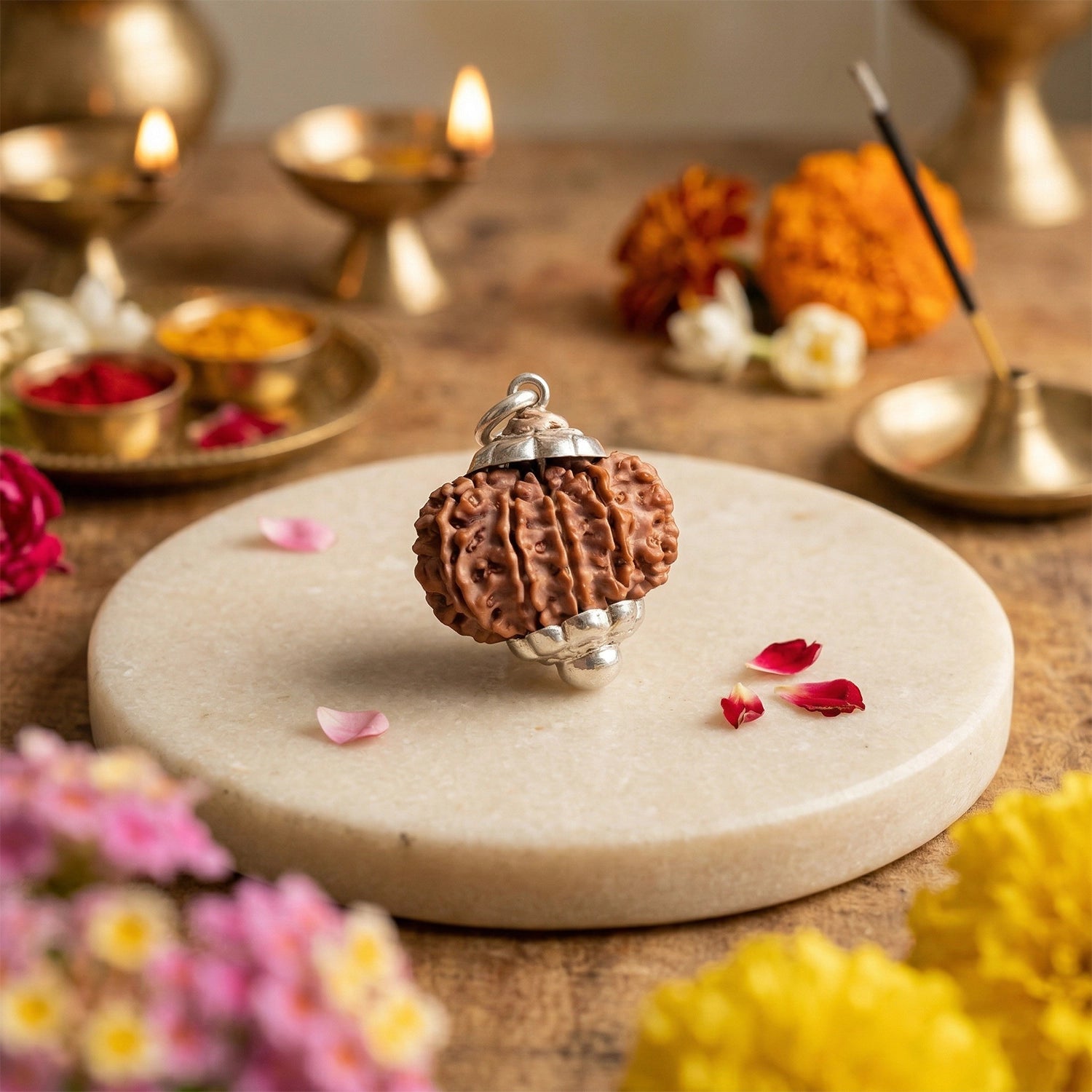 Natural 11 Mukhi Nepali Rudraksha – Lord Hanuman's Courage & Wisdom