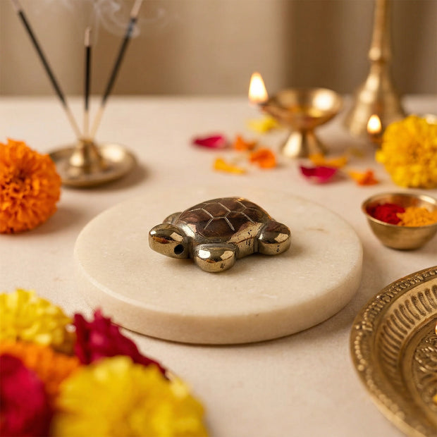 Natural Pyrite Turtle – Wealth & Steady Growth