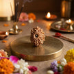 Natural 14 Mukhi Nepali Rudraksha – The Dev Mani for Divine Vision & Foresight