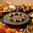 Natural Citrine, Garnet & Pyrite Bracelet – Abundance & Prosperity