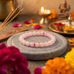 Natural Rose Quartz Bracelet – Attract Love & Relationships