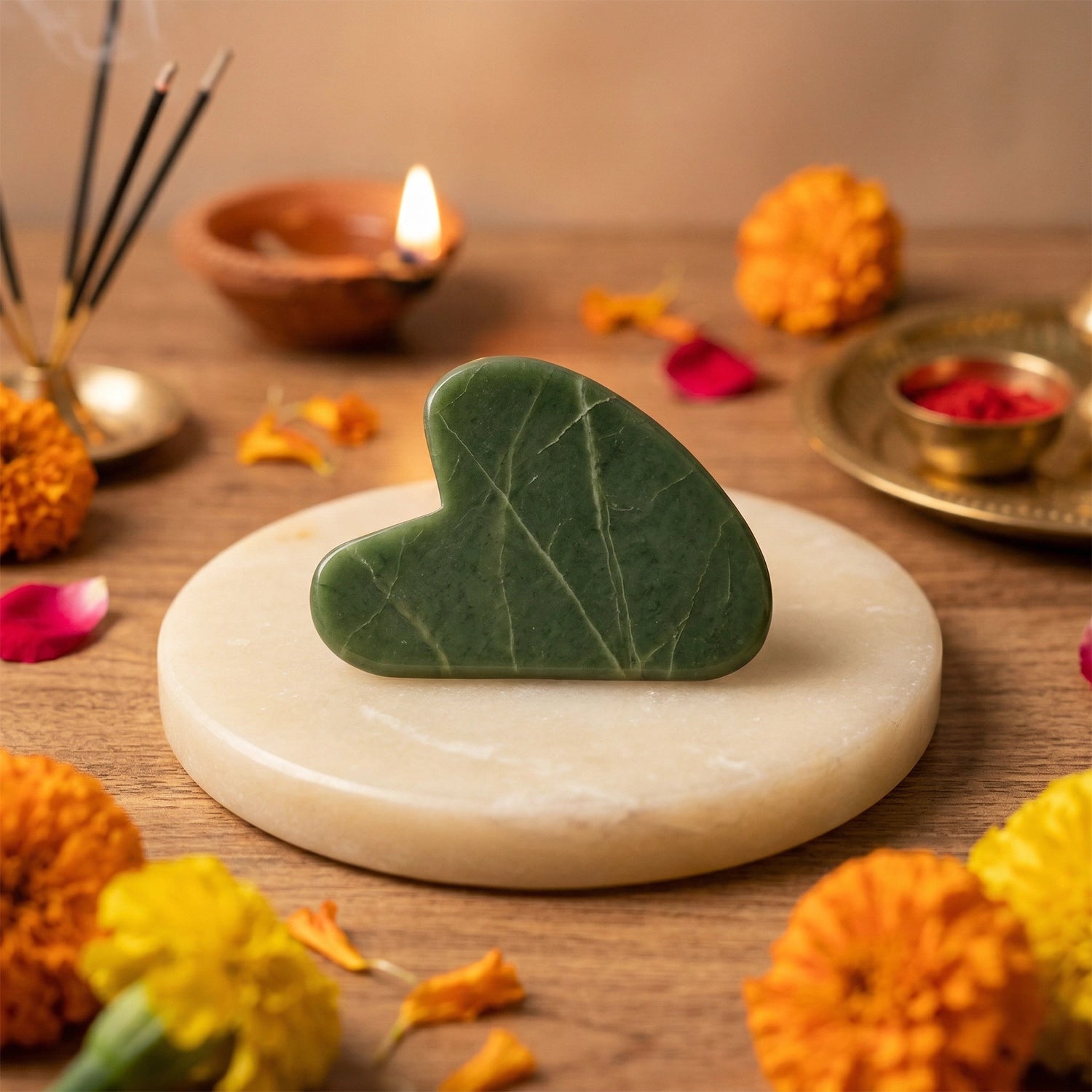 Natural Green Aventurine Gua Sha – Healing & Renewal