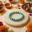 Natural Amazonite Crystal Bracelet – Calm & Self-Expression