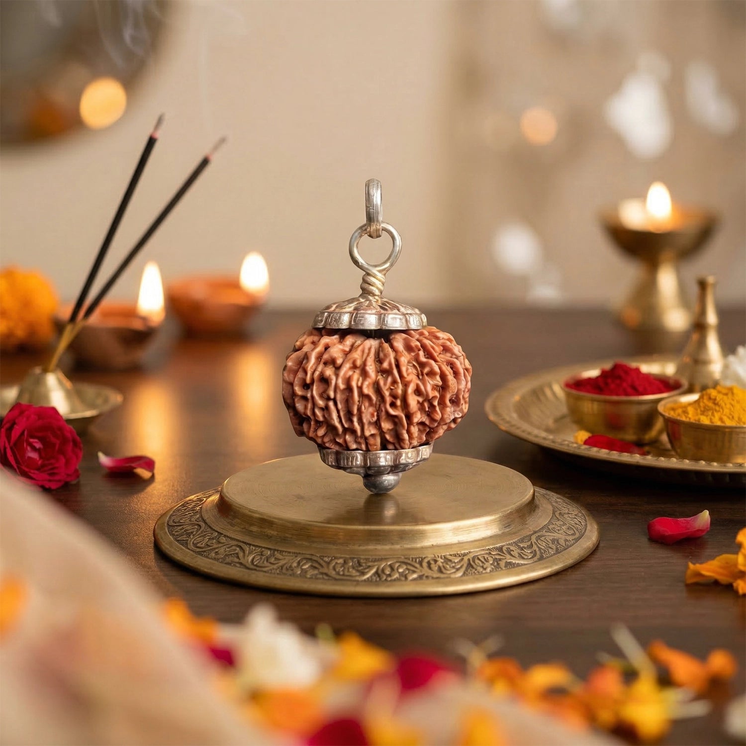 Natural 12 Mukhi Nepali Rudraksha – Surya's Leadership & Power