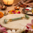 Natural Green Jade Facial Roller – Depuff & Glow Naturally