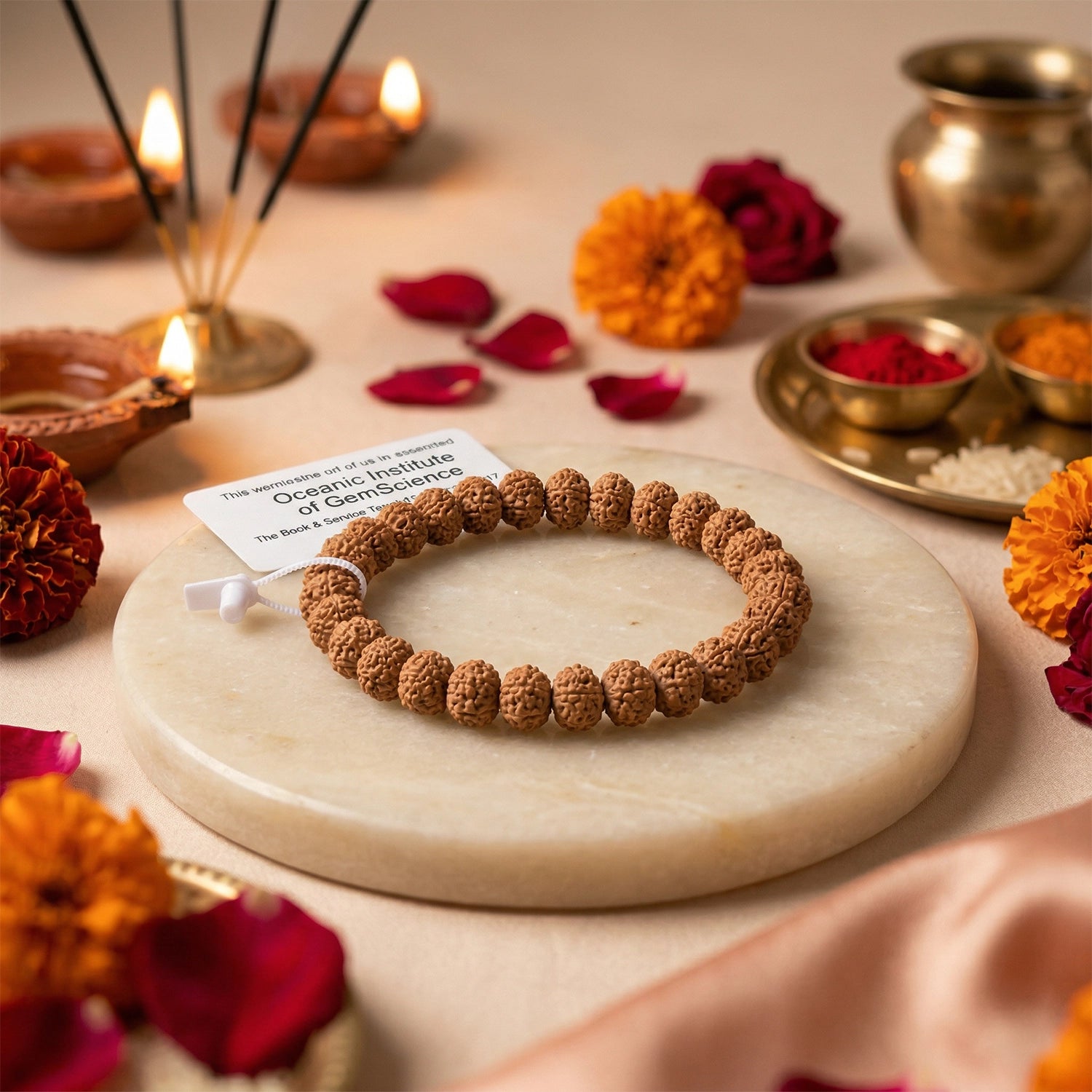 10 Mukhi Rudraksha Bracelet