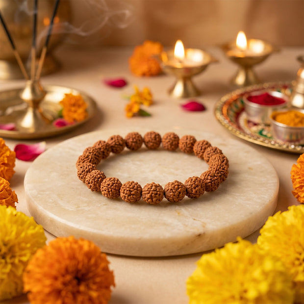6 Mukhi Rudraksha Bracelet
