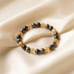 Natural Citrine, Garnet & Pyrite Bracelet – Abundance & Prosperity